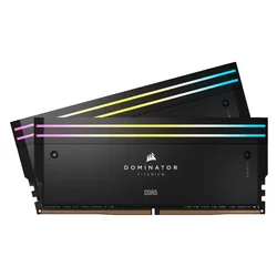 Memoria RAM Corsair Dominator Titanium RGB 32GB (2x16GB) DDR5 6000MHz - CMP32GX5M2B6000C30