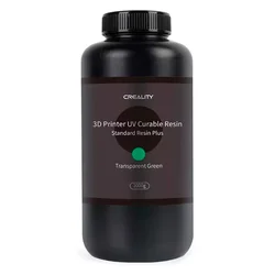 Resina Standard LCD Plus 1Kg para Impresora 3D Creality - Plástico Verde Tranparente