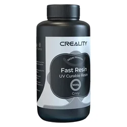 Resina Fast UV 1Kg para Impresora 3D Creality - Plástico Gris
