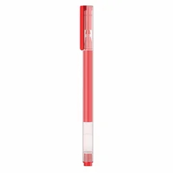 Caneta Xiaomi Mi Jumbo Gel Ink Pen MJZXB02WC 0.5mm - Rojo (10 Unidades)