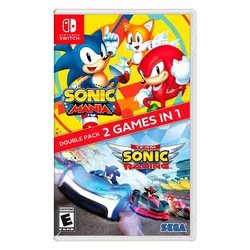 Juego Sonic Mania + Team Sonic Racing Double Pack para Nintendo Switch