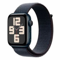 Apple Watch SE 2 2024 MXEA3HN/A Parlante Aluminio 40mm Meia Noite - Loop Esportiva Meia Noite