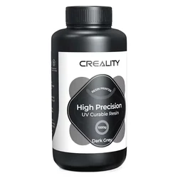 Resina High Precision 1Kg para Impresora 3D Creality - Plástico Gris Escuro