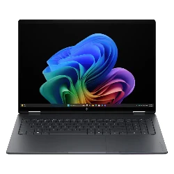 Notebook HP OmniBook X Flip Intel Core Ultra 9-386H 32GB RAM 1TB SSD Pantalla 16" 2K OLED Touch Windows 11 Inglés Gris - 16-CB0043DX