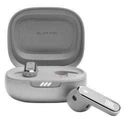 Auriculares JBL Live Flex Bluetooth - Plateado