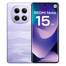 Smartphone Xiaomi Redmi Note 15 5G Global 128GB 6GB RAM Dual SIM Pantalla 6.77" - Violeta (Sellado Pequeño) (Parlante Slim)
