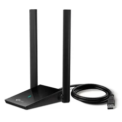 Adaptador de Rede Archer TX20U Plus Dual Antena
USB 3.0 WiFi 6 para PC - Negro