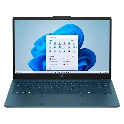 Notebook HP 14 Intel N150 4GB RAM 128GB UFS Pantalla 14" HD Windows 11 Inglés Azul - 14-EP2112WM