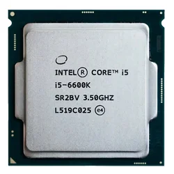 Procesador Intel Core i5-6600K Pull Socket LGA 1151 4 Core 4 Threads Cache 6MB