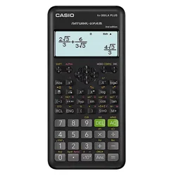 Calculadora Científica Casio FX-350LA Plus 2nd Edition 12 Dígitos - Negro