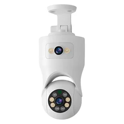 Cámara de Seguridad Satellite A-CAM8004D 4MP WiFi - Blanco