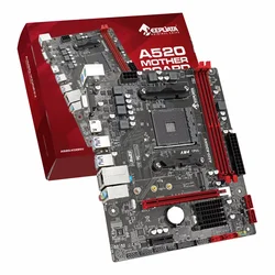 Placa Madre Keepdata A520-KDGNV DDR4 Socket AM4 Chipset AMD A520 Micro ATX