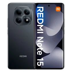 Smartphone Xiaomi Redmi Note 15 4G Global 128GB 6GB RAM Dual SIM Pantalla 6.77" - Negro
