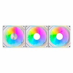 Fan para Gabinete darkFlash G24 120mm RGB 3 en 1 - Blanco