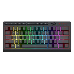 Teclado Gamer Redragon Shiva Pro K522RGB USB-C - Negro