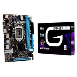 Placa Madre Goline H110M-GD3 DDR3 Socket 1151 Chipset Intel H110 Micro ATX - (1 Ano de Garantia)
