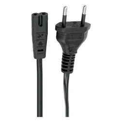 Cable de Força HLD Bipolar para Notebook - Negro