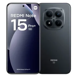 Smartphone Xiaomi Redmi Note 15 Pro+ 5G Global 512GB 12GB RAM Dual SIM Pantalla 6.83" - Negro (Pequeño Pequeño)