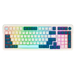 Teclado Gamer Redragon PRO Eisa K686WB RGB Inalámbrico - Blanco