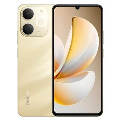 Smartphone Realme Note 70 RMX5313 256GB 4GB RAM Dual SIM Pantalla 6.74" - Dorado (Anatel)