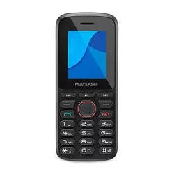 Celular Multilaser UP Play 3G P9134 Dual SIM Pantalla 1.8" - Negro (Anatel)