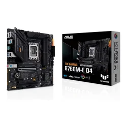 Placa Madre Asus Tuf Gaming B760M-E D4 DDR4 Socket LGA 1700 Chipset B760 Micro ATX