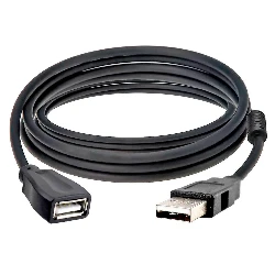 Cable Extensor USB 2.0 Macho para USB 2.0 Femea 10 Metros