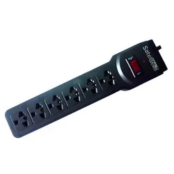 Filtro de Linha Satellite A-R05 6 Enchufes - Negro