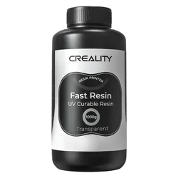 Resina Creality Fast UV Curable 1Kg para Impresora 3D - Transparente