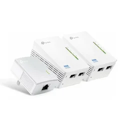 Extensor de Alcance TP-Link Powerline TL-WPA4220T AV600 500Mbps - Blanco (Pack 3)