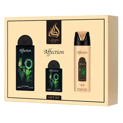 Kit Lattafa Pride Affection Eau de Parfum Unisex - 3 Unidades