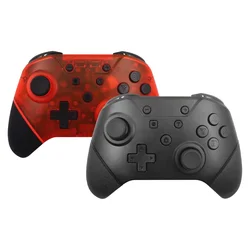 Control Hyperkin Armor 3 Nuchamp Inalámbrico para Nintendo Switch - Negro y Rojo (2 Pack)