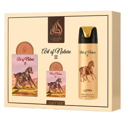 Kit Lattafa Art of Nature II Eau de Parfum Unisex - 3 Unidades