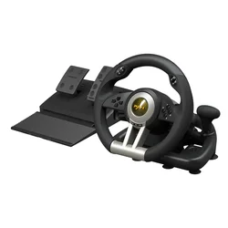 Volante y Pedal PXN V3 Pro para PC / PS3 / PS4 / Xbox One / Xbox Series / Switch - Negro
