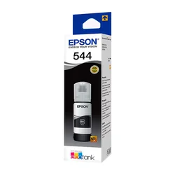 Garrafa de Tinta Epson para Ecotank T544 120 L3110 / L3150 / L5190 65ml - Negro