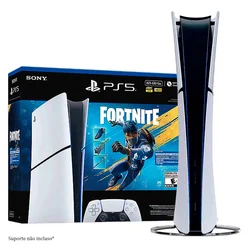 Consola Sony PlayStation 5 Slim CFI-2115B Edición Digital 825GB SSD 4K + Fortnite Flowering Chaos Bundle