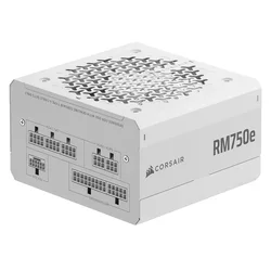 Fuente Corsair RM750e CP-9020292-NA ATX 750W 80 Plus Platinum Full Modular - Blanco