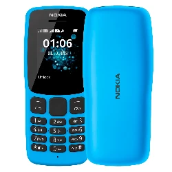 Celular Nokia 106 TA-1114 Dual SIM Pantalla 1.8" - Azul