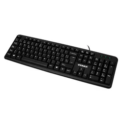 Teclado Satellite Ak-910 con cable - Negro