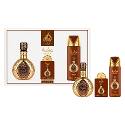 Kit Perfume Lattafa Masa Eau de Parfum Unisex 100ml + Desodorante 200ml + Perfume 20ml