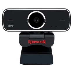 Webcam Redragon Skywalker Fobos HD 30 FPS Micrófono Integrado GW600-1 - Negro