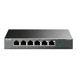Hub Switch TP-Link TL-SF1006P 6 Puertos Gigabit 4POE 100Mbps - Gris
