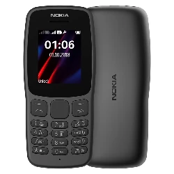 Celular Nokia 106 4G TA-1114 Dual SIM Pantalla 1.8" - Negro