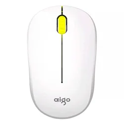 Mouse Aigo M35 1600 DPI Inalámbrico - Blanco