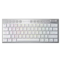 Teclado Gamer Redragon K632W-RGB Horus Mini con cable - Blanco