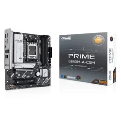 Placa Madre Asus Prime B840M-A-CSM Socket AM5 Chipset AMD B840 DDR5 ATX