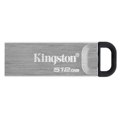 Pendrive Kingston DataTraveler Kyson 512GB USB 3.2 - Plateado DTKN/512GB
