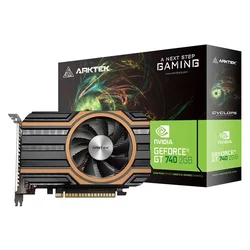 Placa de Video Arktek Cyclops Gaming NVIDIA GeForce GT-740 2GB DRR5 - AKN740D5S2GH1