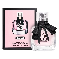 Perfume Mini Brand Collection No.326 Eau de Parfum Femenino 25ml