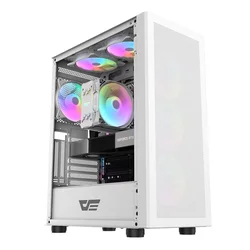 Gabinete Gamer Aigo Darkflash DLC29 Full Mesh Mid Tower - Blanco